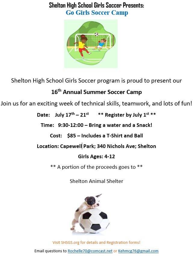 16th Annual SHSGS Summer Soccer Camp